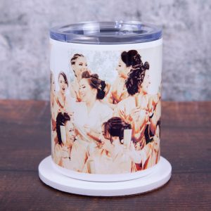 Personalised Stainless Steel Lowball Tumbler