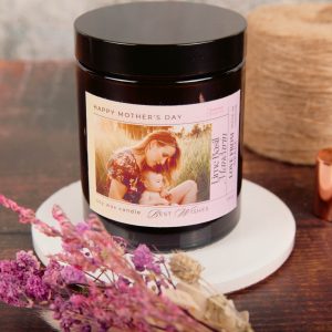 Scented Soy Wax Candle - Amber - 15CL