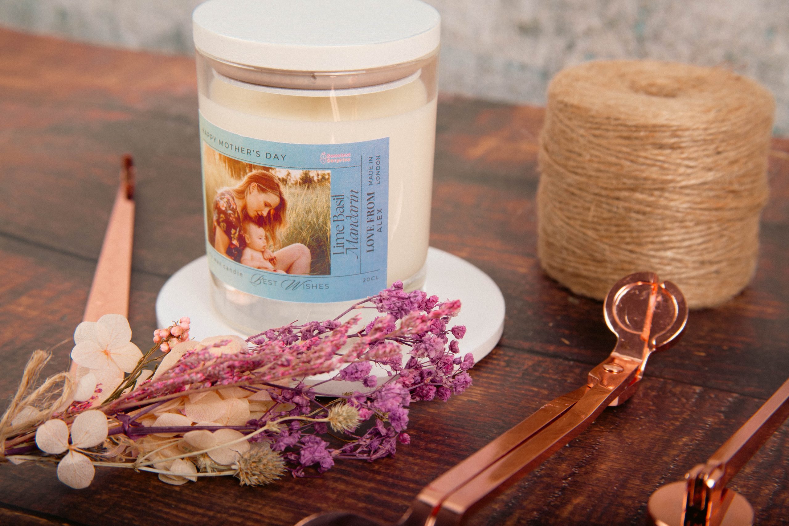 Scented Soy Wax Candle - 20CL